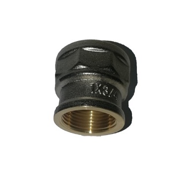 Муфта переходная   3/4х1" никель (1/10/120)