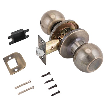 Защёлка СТАНДАРТ 607 PS AB бронза 