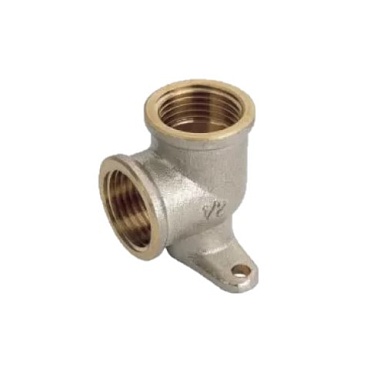 Уголок 1/2" с креп. никель (1/10/120)