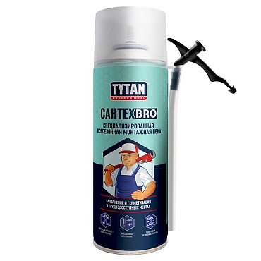 Пена монтажная TYTAN Professional САНТЕХBRO (500 мл)(1/12)