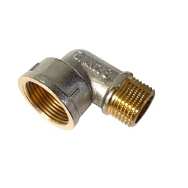 Уголок  1/2" х3/4" ш/г Frap никель (1/10/120)