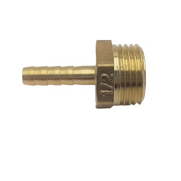 Штуцер  ф6х1/2 Нар латунь (1/50/800)