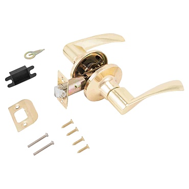 Защёлка СТАНДАРТ 8901 PS PB золото пустая НОВИНКА