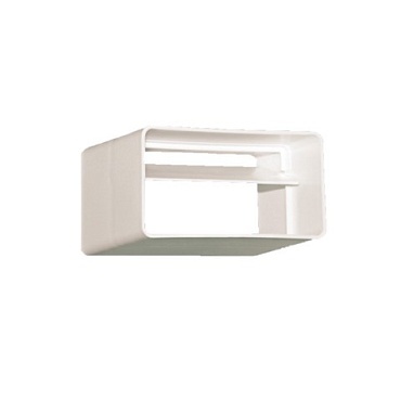 Соединитель каналов прямоугольный с обратным клапаном