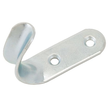 Крючок-вешалка 1 рожк. №7 цинк Кунгур (1/10/300)