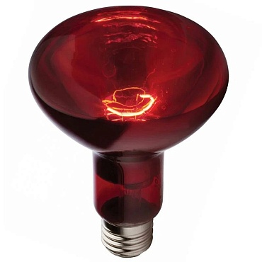 Лампа ИКЗК 250W Е27 Калашниково 215-225-250 тепловая красная (1/15)