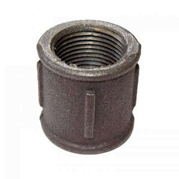 Муфта чугун  Ду 15 черн. (1/100)