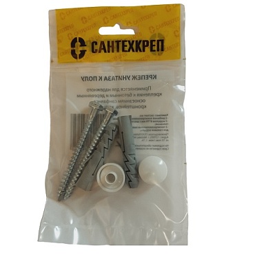 Крепеж для унитаза (2шт) (1/100)