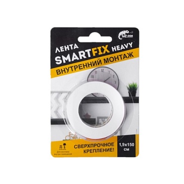 Лента сверхсильная прозрачная W-con SmartFix 1,9*150см (1/36) 