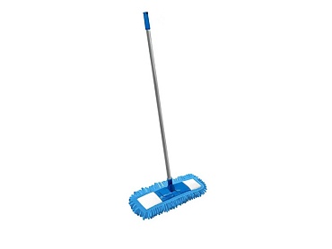 Швабра Флеттер микрофибра-лапша, мет.ручка нетел. 120см (1/24)