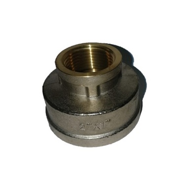 Муфта переходная 2 х1" Frap никель (1/4/36)