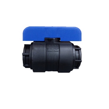 Кран шар. ПНД компр. ВН/ВН резьба разборный 1/2"-1/2"Ду20 (1/8/40) (Valfex)