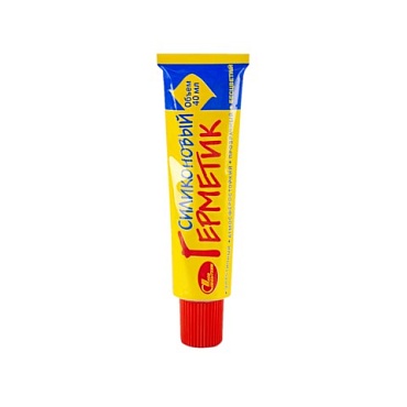 Герметик силик. Новбытхим 40мл прозрач.(тюбик)(1/18)