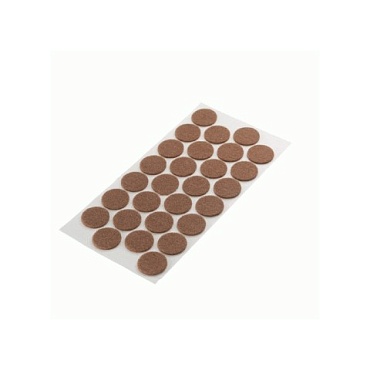 Подкладки для мебели  круглые D28 мм, (28шт), войлок