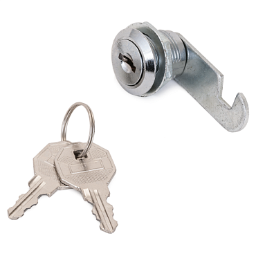 Замок почтовый СТАНДАРТ ЗП16мм В СБОРЕ хром(1/30)