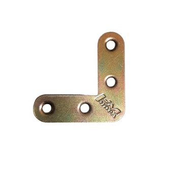 Уголок плоский (цинк) №2 (круг.)  40*40 2585