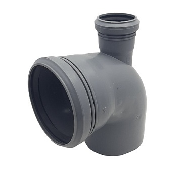 Отвод ф110*50 90* вверх, фронтальный (1/30)