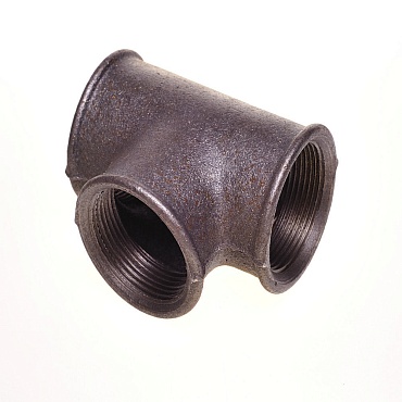 Тройник чугун Ду 25 черн.