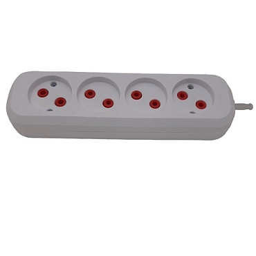 Колодка для удлин. универ. 4-х местная (Смоленск)