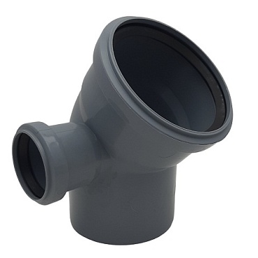 Отвод Ф110х50х45* левый (1/15)