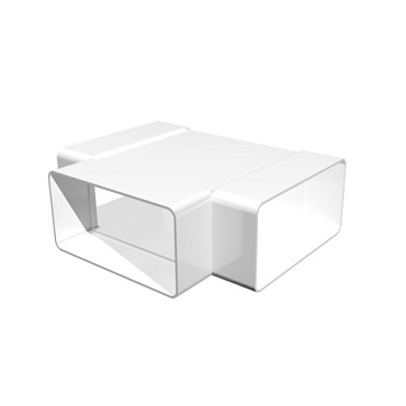 Тройник Т-образный пластик 60х120