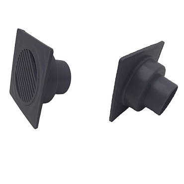 Трап Ф50 10х10 прям. (1/25)