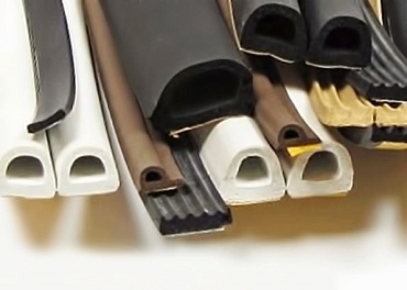 Уплотнитель D-пр,ДВОЙНОЙ 12х10, черный (50м) 25м х2