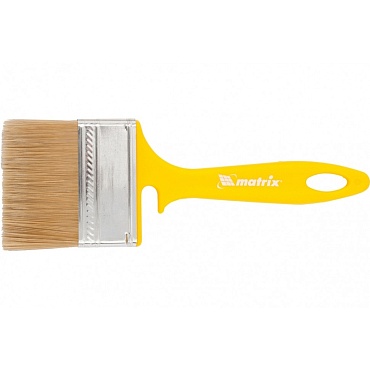 Кисть флейцевая "Лаки" 70х12мм искуств. щет. пласт.р Matrix