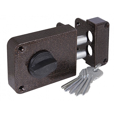 Замок накладной Зенит Д-град ЗН1-3 медь(1/16)