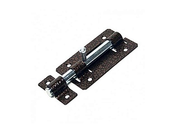 Задвижка дверная ЗД-01 пол. медь (1/20)