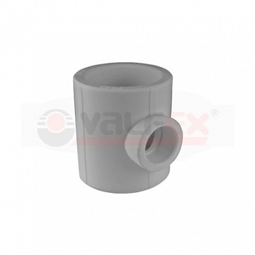 Тройник переходной 25х20х25  СЕРЫЙ  (1/40/200)																