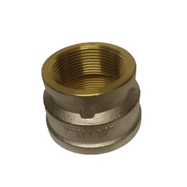 Муфта переходная 2х11/2" Frap никель (1/2/30)