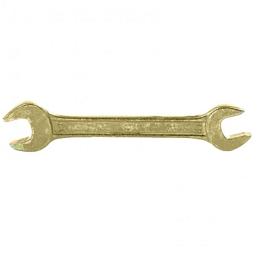 Ключ рожковый, 12х13мм, желтый цинк/СИБРТЕХ 