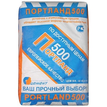 Евроцемент ПЦ-500 (CEM II 42.5H) (25кг)