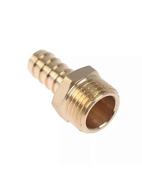 Штуцер  ф8х1/2 Нар латунь (1/50/700)