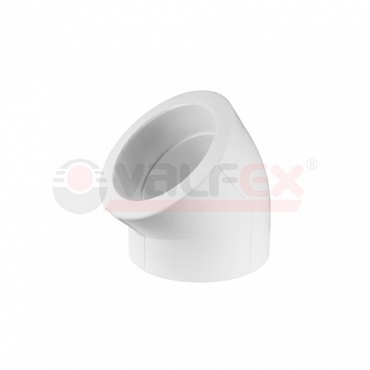Угол 50мм 45*  Valfex бел.(1/10/40)